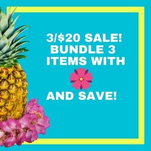 3 Items For $20 Sale with 🌺